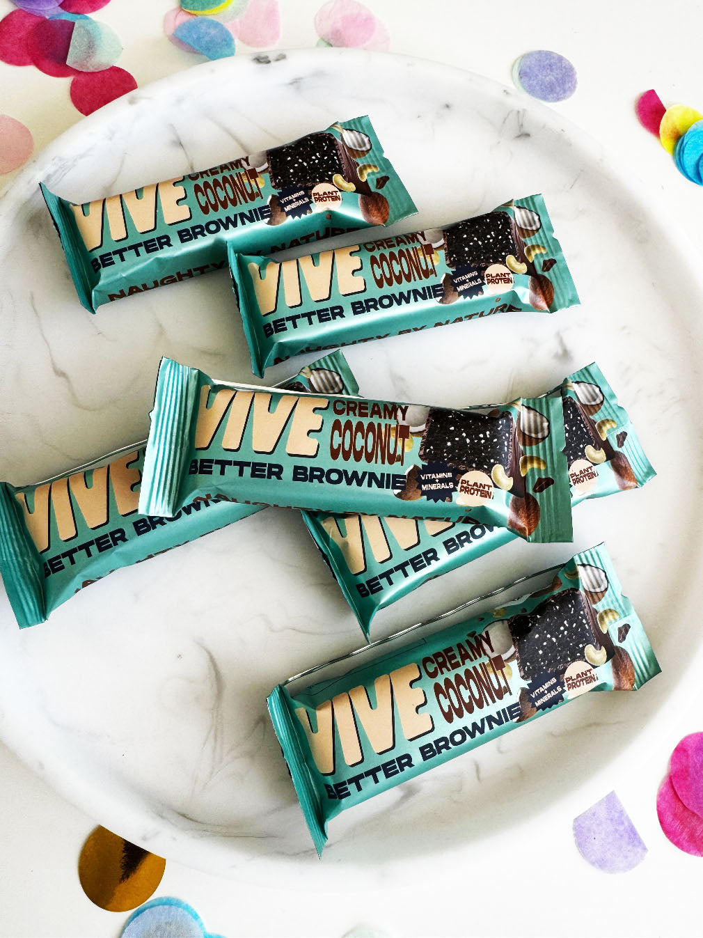 Creamy Coconut Better Protein Brownie
