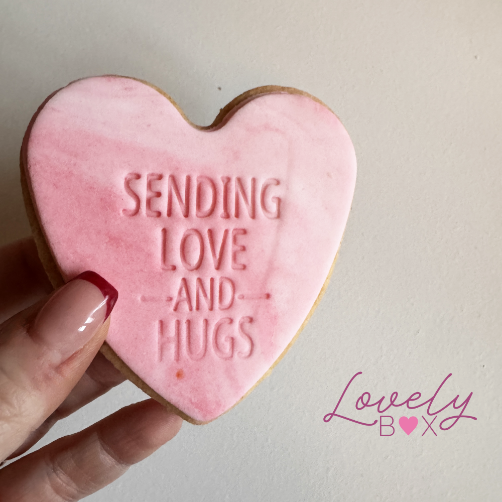 Handmade Love & Hugs Biscuit