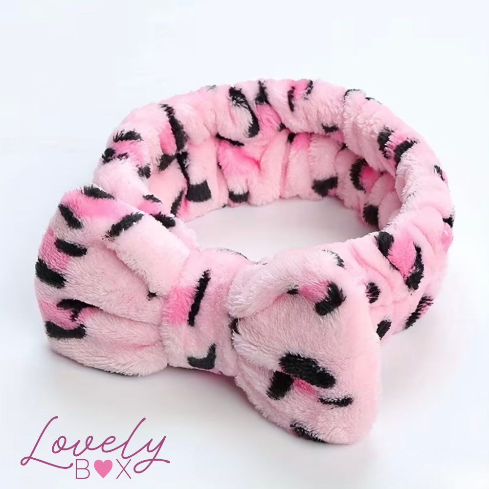 Leopard Print Spa Headband
