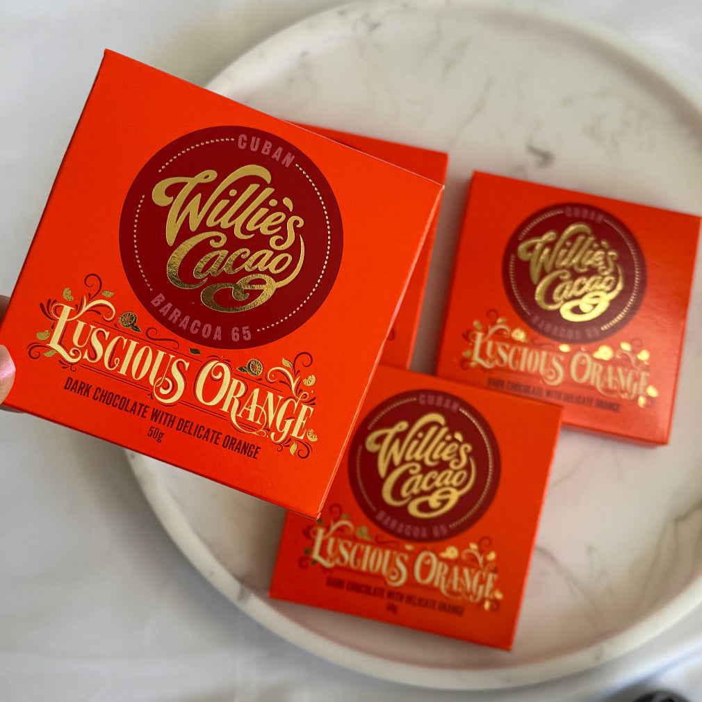 Luscious Orange Chocolate Bar