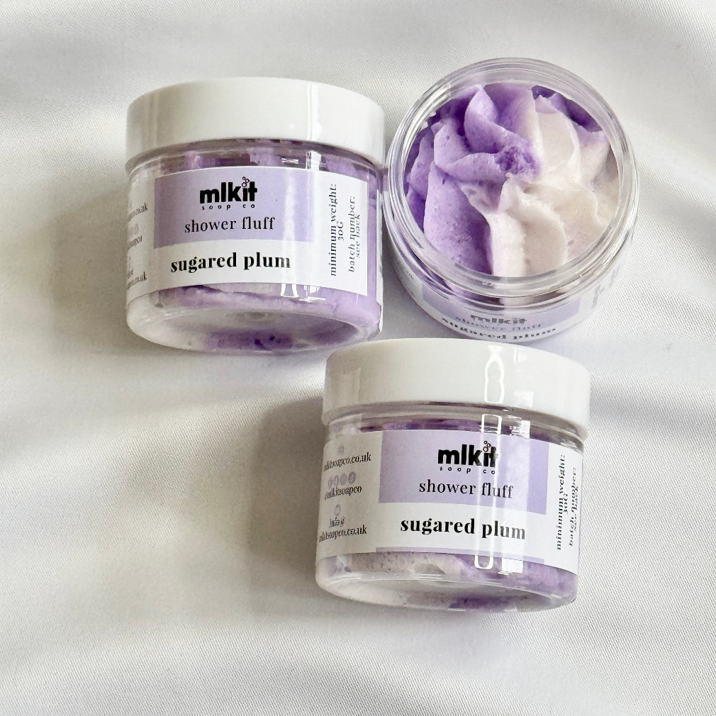 Sugared Plum Shower Fluff