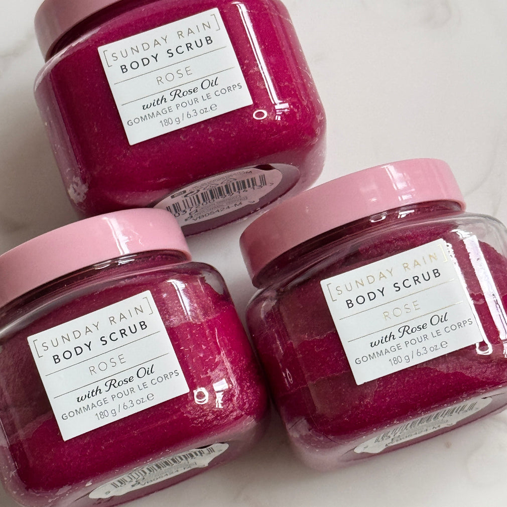 Body Scrub infused with Rose Oil