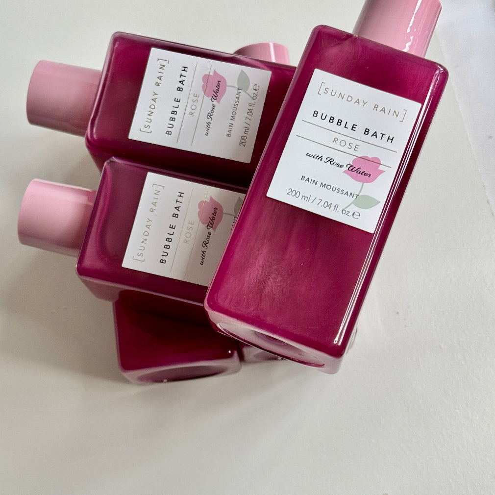 Bubble Bath infused with Rose Oil