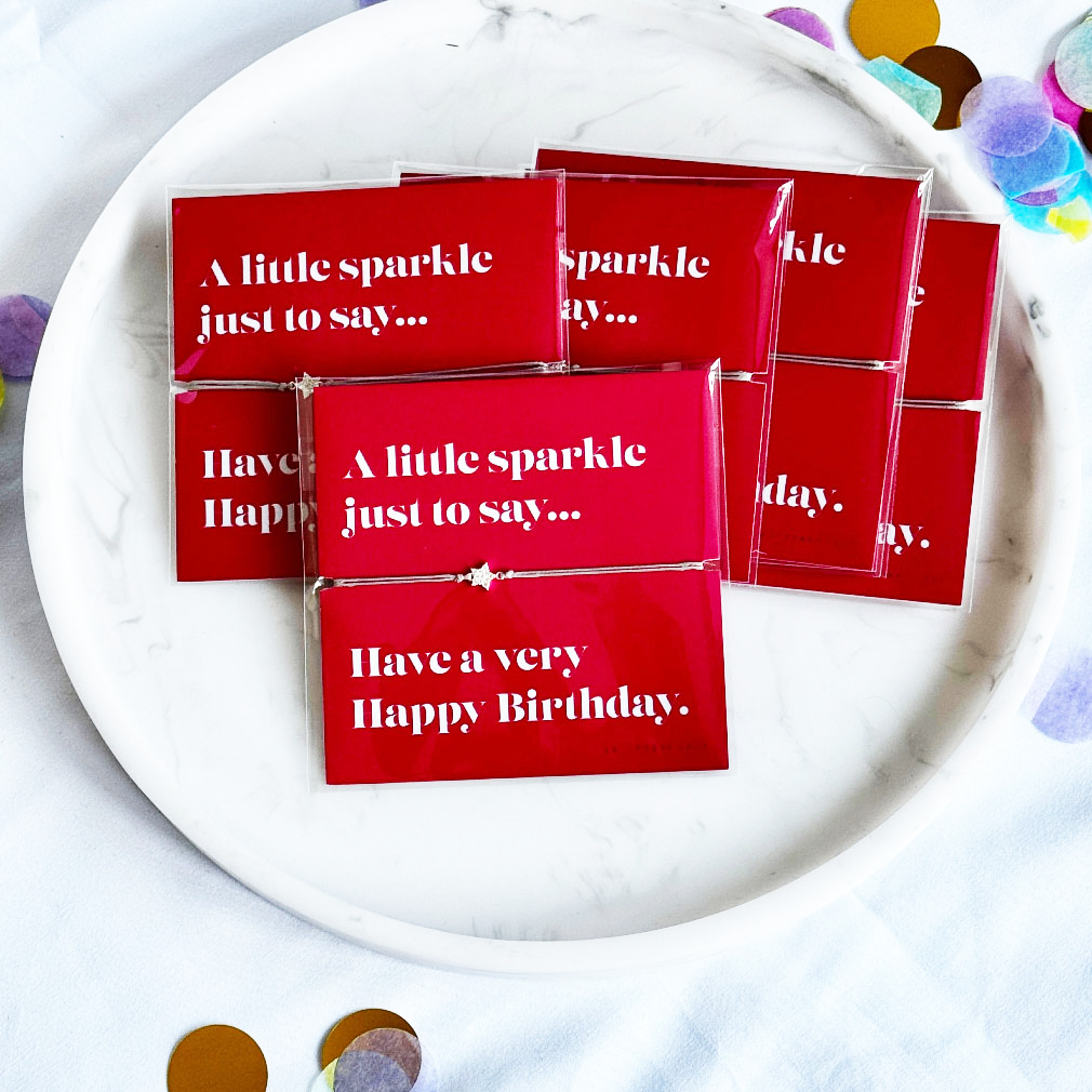 Sparkle Birthday Bracelet