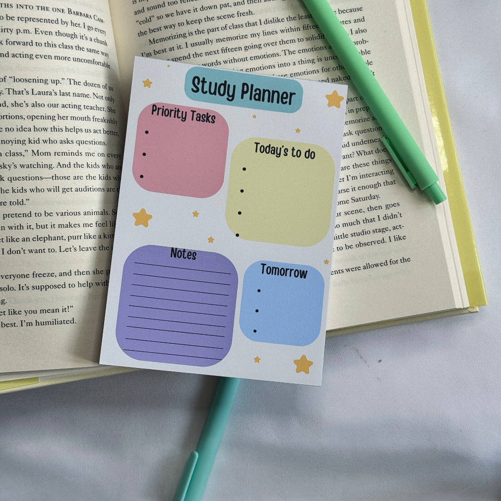 Study Planner desk pad