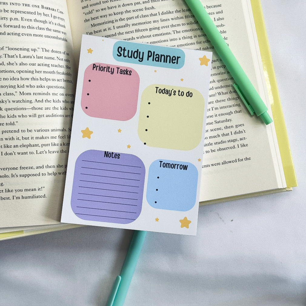 Study Planner desk pad