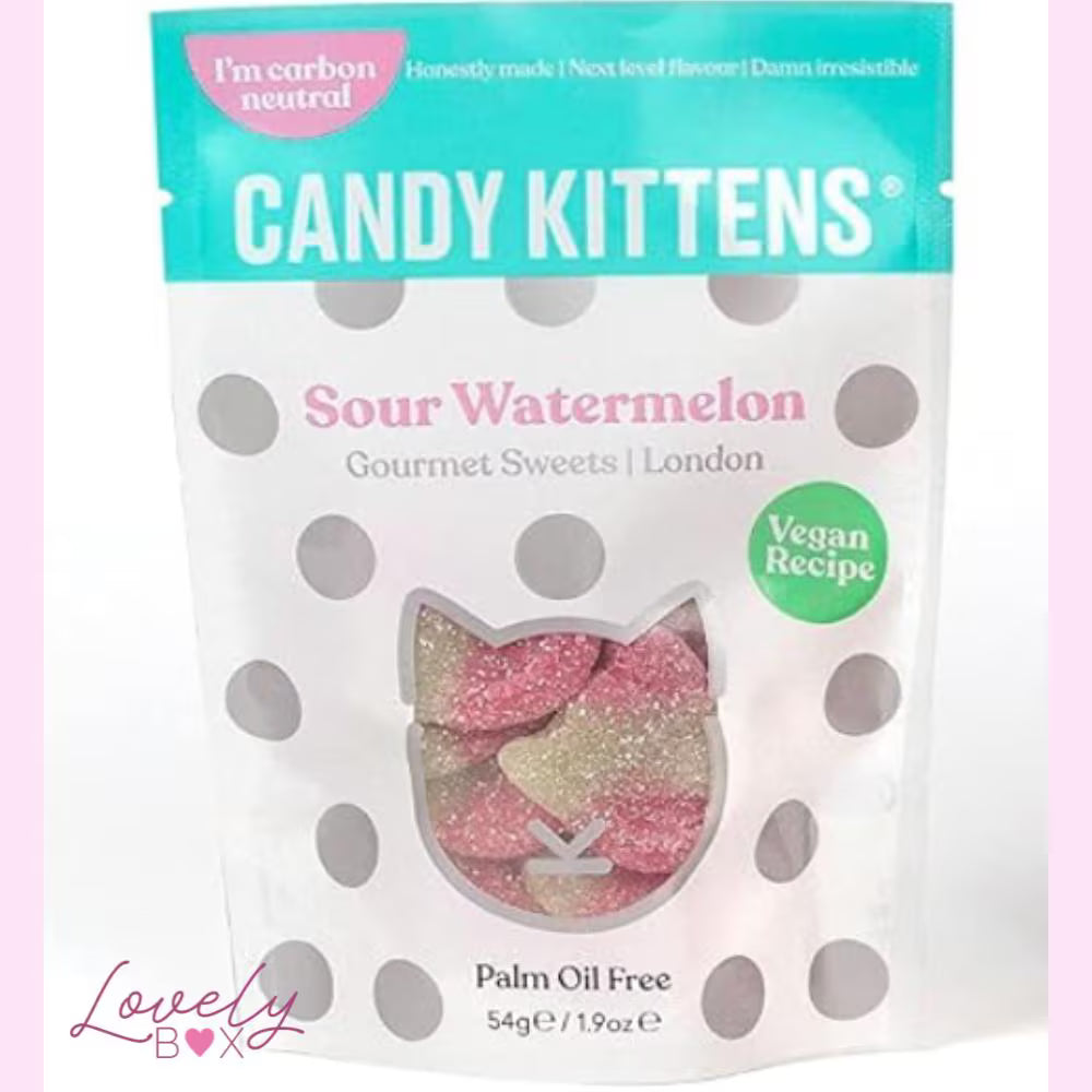 Sour Watermelon Candy Kittens